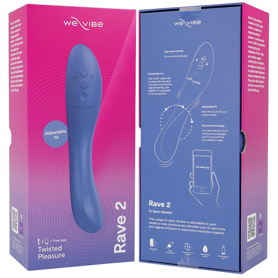 WE-VIBE - RAVE 2 G-SPOT VIBRATOR PINK